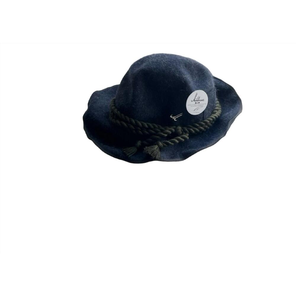 NEW MUHLBAUER women's traveller hat in blue hairy